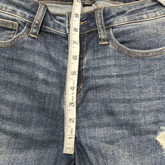 Judy blue! Dark stretchy relaxed denim size 3 like new - Picture 5 of 9